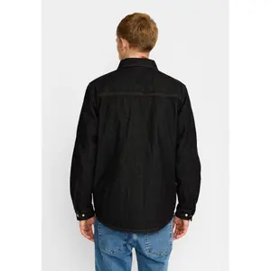 Zip-Up Denim Work Shirt Revolution image-3