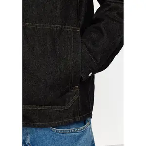 Zip-Up Denim Work Shirt Revolution image-4