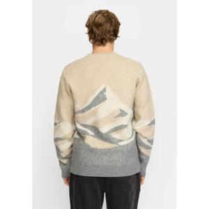 Sweter z okrągłym dekoltem z dzianiny Revolution image-1