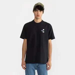 Camiseta holgada con estampado delante y detrás Revolution image-1