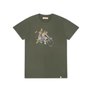 Camiseta con estampado en la parte delantera Revolution image-0