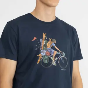 Camiseta con estampado en la parte delantera Revolution image-4