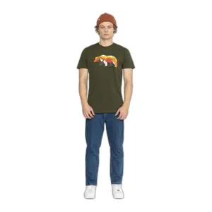 Camiseta con estampado en la parte delantera Revolution image-1
