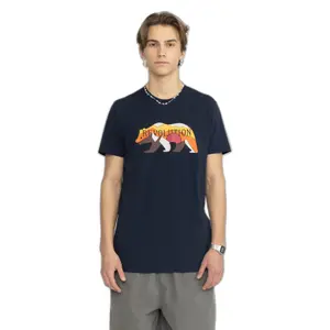 Camiseta con estampado en la parte delantera Revolution image-1
