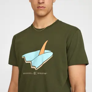 T-shirt normal Revolution image-3