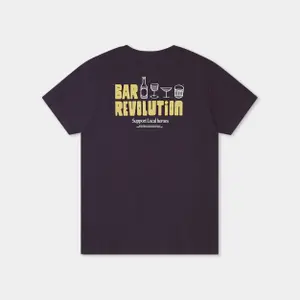 T-Shirt mit Druck auf der Rückseite Revolution image-2