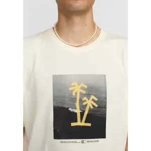 T-Shirt mit Druck auf der Brust Revolution image-2