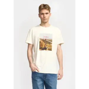 T-Shirt Regular Fit mit Rundhalsausschnitt und Druck Revolution Roc image-0