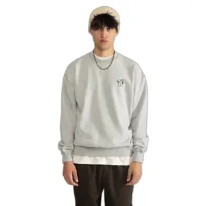 Sweatshirt col rond coupe classique avec imprimé devant et dos Revolution image-2