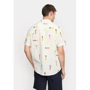 Cuban shirt met knopen aan de voorkant Revolution image-1