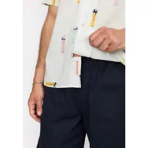 Cuban shirt met knopen aan de voorkant Revolution image-2