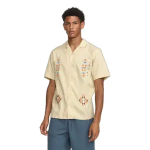 Cuban shirt with Aztec symbolic patterns Revolution