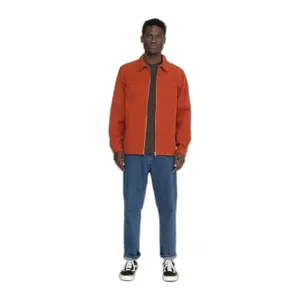 Surchemise en sergé de coton avec fermeture zippée Revolution image-1