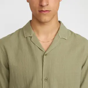 Short-sleeved shirt Revolution Cuban image-4