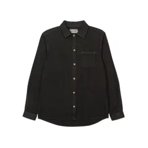 3997-black-chemise-decontractee-manches-longues-revolution-casual-black