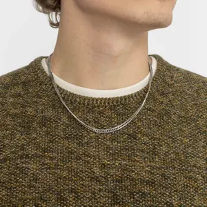 Mottled sweater in organic cotton Revolution image-4