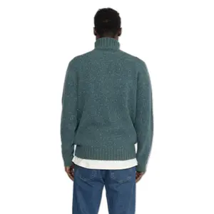 High-neck sweater in luxurious soft yarn nope Revolution image-3