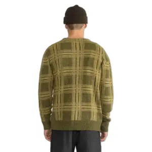 Lockere Strickjacke mit weichem Karomuster Revolution image-2