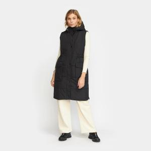Long women's sleeveless puffer jacket Revolution image-2