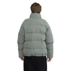 Casaco de penas com gola e bolsos de debrum Revolution image-2