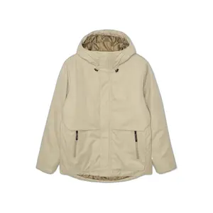 Chaqueta impermeable corta con capucha y bolsillos con cremallera Revolution image-0