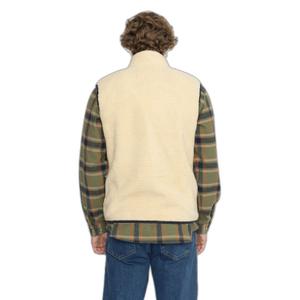 Korte teddy bodywarmer met contrasterende borstzak Revolution image-2