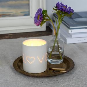 Tarro para velas Rex London Heart image-2