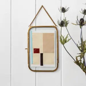 Hanging round photo frame Rex London image-0