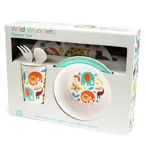 Πιάτο σε μελαμίνη για παιδί Rex London Wild Wonders (x5) image-1