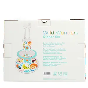Πιάτο σε μελαμίνη για παιδί Rex London Wild Wonders (x5) image-2