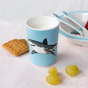 Παιδικό ποτήρι από μελαμίνη Rex London Sharks image-1