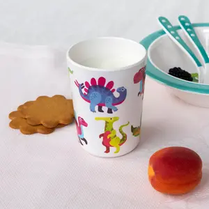 Melamine cup for kids Rex London Dinos image-1