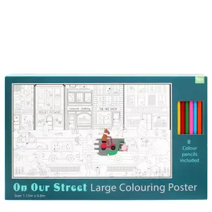Χρωματιστά μολύβια Rex London On Our Street image-1