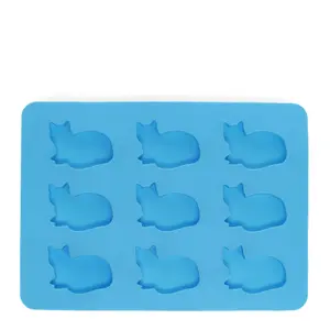 Σιλικόνη θήκη παγοκύβων Rex London Kitty Cat image-0