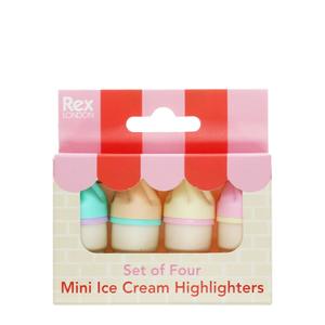 Mini surligneur Rex London Ice cream (x4) image-0