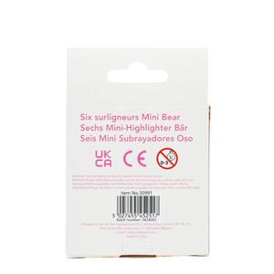 Mini surligneur Rex London Bear (x6) image-3