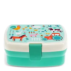 Lunch box with tray Rex London Farmyard image-0