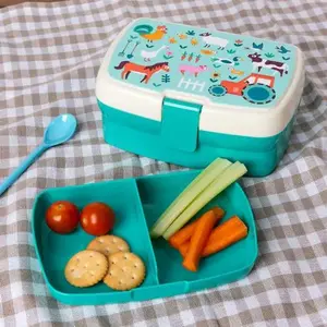 Lunch box with tray Rex London Farmyard image-2