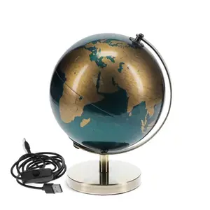 Globe terrestre lumineux USB Rex London image-1