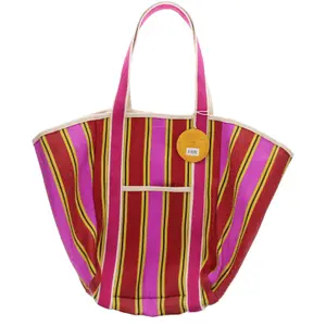 Recycled handbag with canvas handle Rex London image-1