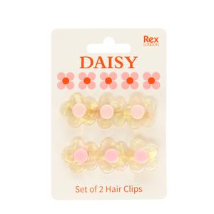 Girl's hair clip Rex London Daisy (x2)