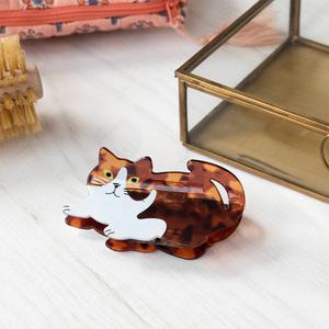 Hårspänne för flicka Rex London Cat image-3