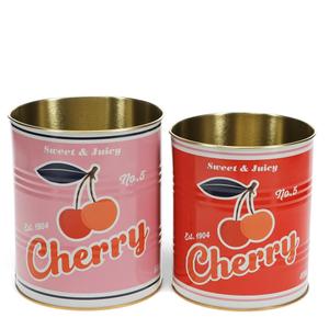 Storage box Rex London Cherry (x2)
