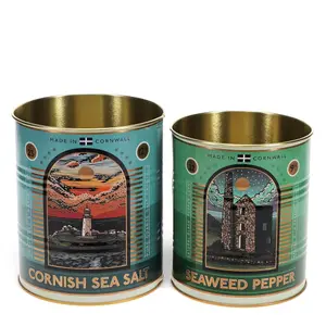 Δοχείο αποθήκευσης Rex London Cornish salt and pepper (x2) image-0
