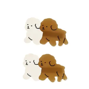 Κοκαλάκι μαλλιών για κορίτσια Rex London Puppies (x2) image-1