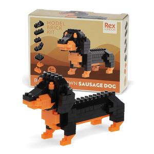 Jeux de construction kit de briques Rex London Sausage dog image-1