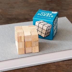 Wooden puzzle cube Rex London image-1
