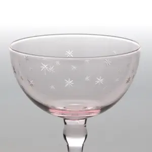 Ποτήρι κοκτέιλ Rex London Etched star (x2) image-2