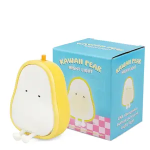 Rechargeable nightlight Rex London Kawaii Pear image-1