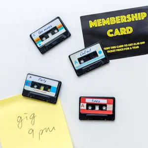 Μικρός μαγνήτης για μουσική βάση Rex London Cassette (x4) image-1